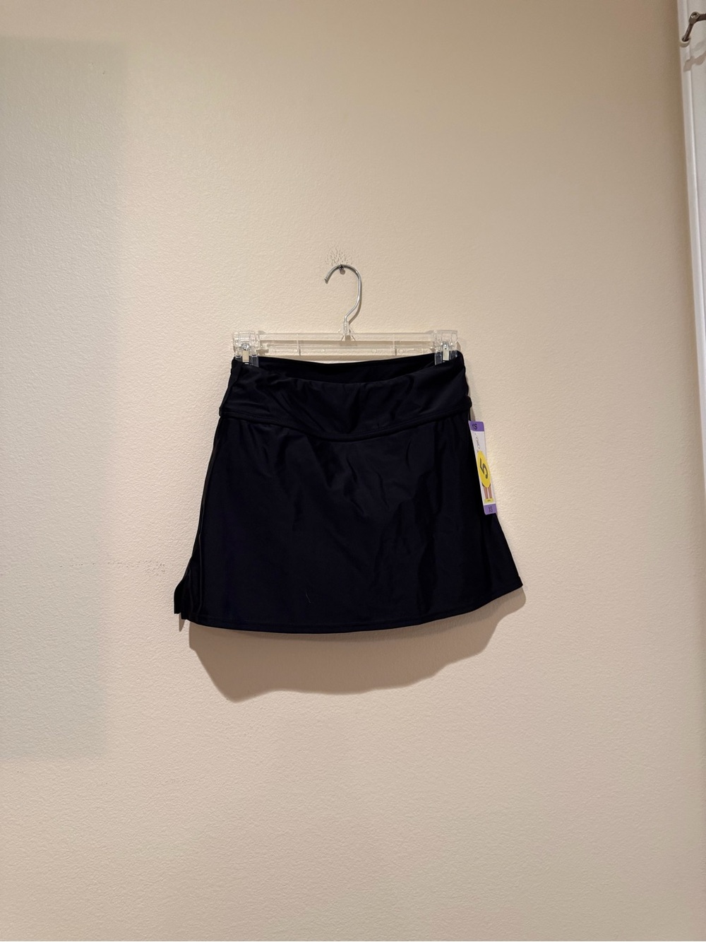 NWT Hurley Black Swim Skirt